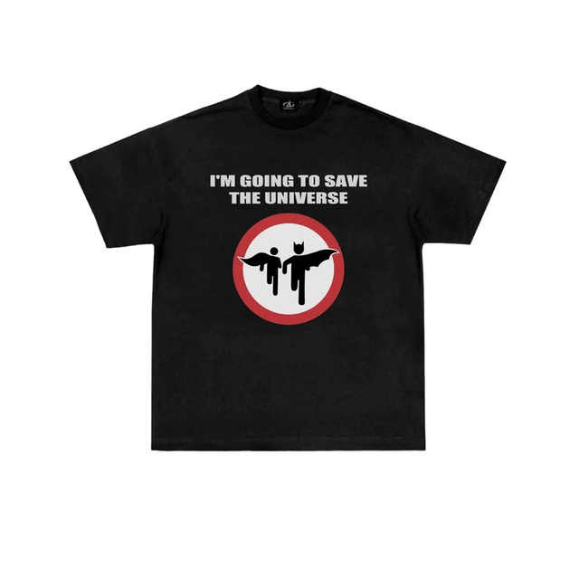 SAVE THE UNIVERSE TEE (BLACK)